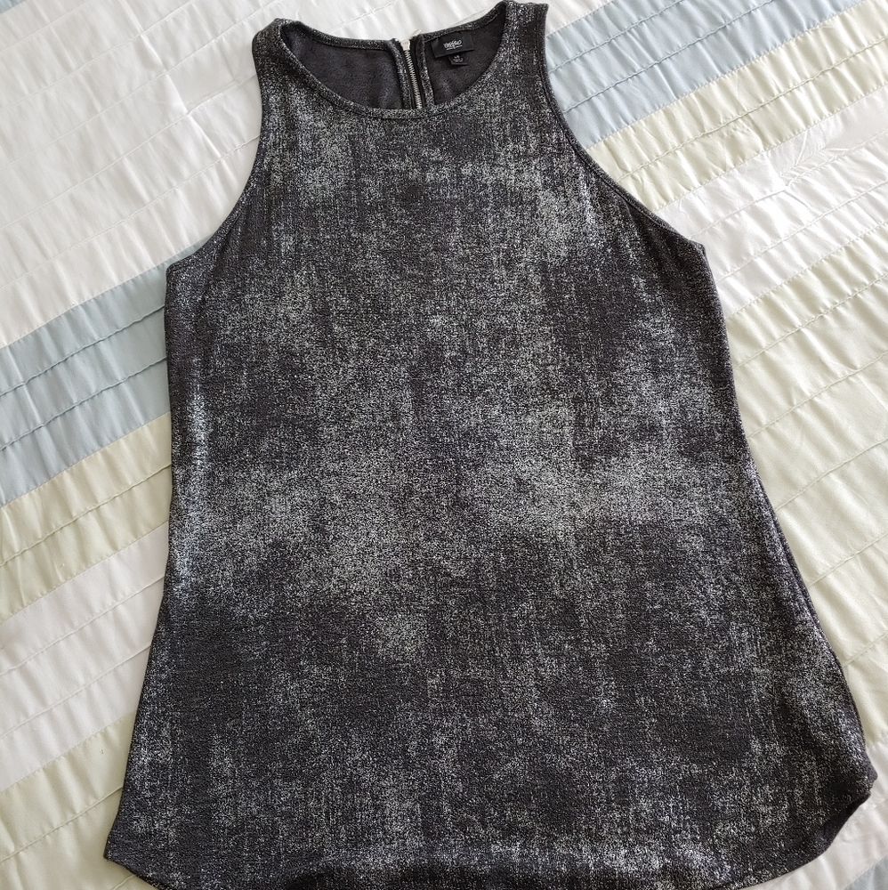 Black and silver tank top